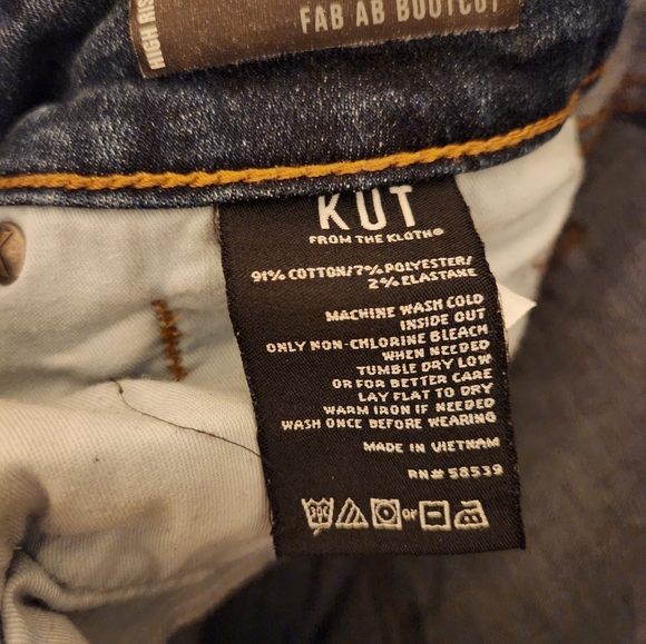 NWOT Kut From the Kloth Jeans - Picture 3 of 3